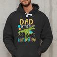 Dad Of The Birthday Boy Family Matching Dinosaur Squad Men Hoodie