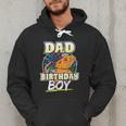 Dad Of Birthday Boy Kids Reptile Birthday Party Men Hoodie