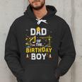 Dad Of The Birthday Boy Matching Construction Crew B-Day Men Hoodie