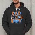 Dad Of The Birthday Boy Matching Family Blippy Men Hoodie