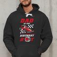 Dad Of The Birthday Boy Pit Crew Race Car Matching Family Men Hoodie