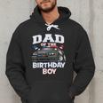 Dad Of The Birthday Boy Policeman Officer Party Men Hoodie