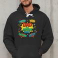 Dad Of The Birthday Boy Shirt Father Superhero Comic Party Men Hoodie