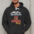 Dad Birthday Boy Train I'm 2 Two Yr Old Chugga Engine Men Hoodie