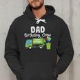 Dad Birthday Crew Garbage Truck Birthday Party T-Shirt Men Hoodie