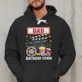 Dad Birthday Crew Movie Night Theme Matching Party Men Hoodie Dad Birthday Crew Movie Night Theme Matching Party Men Hoodie