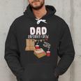 Dad Birthday Crew Pizza Theme Birthday Pizza Lover Party Men Hoodie