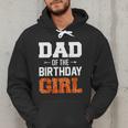 Dad Of The Birthday Girl Basketball Dad Family Matching Men Hoodie