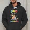 Dad Of The Birthday Girl Capybara Bday Party Family Men Hoodie