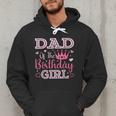 Dad Of The Birthday Girl Cute Pink Matching Family Party Men Hoodie