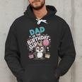 Dad Of The Birthday Girl Pesto Baby Penguin Party Men Hoodie