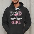Dad Of The Birthday Girl Shirt Farm Cow Daddy Papa 1st Men Hoodie