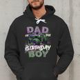 Dad Of The Birthday Monster Truck Family Matching Party Men Hoodie Dad Of The Birthday Monster Truck Family Matching Party Men Hoodie