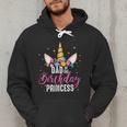 Dad Of The Birthday Princess Father Unicorn Birthday Men Hoodie