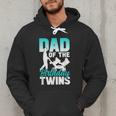 Dad Of The Birthday Twins Celebrate Cute Twin Father Daddy Men Hoodie Dad Of The Birthday Twins Celebrate Cute Twin Father Daddy Men Hoodie