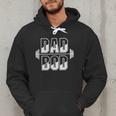 Dad BOD Gym Workout Small Men Hoodie