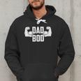 Dad Bod Muscle Strong Man Daddy Fathers Day Men Hoodie