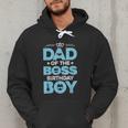Dad Of The Boss Birthday Party Outfit Like A Boss Daddy Men Hoodie