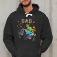 Dad Building Blocks Monster Truck Dinosaur Birthday Men Hoodie Dad Building Blocks Monster Truck Dinosaur Birthday Men Hoodie
