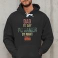 Dad By Day PC Gamer By Night For Gaming Dads Men Hoodie