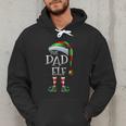 The Dad Elf Shirt Matching Family Dad Christmas Elf Men Hoodie
