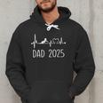 Dad Est 2025 Frequency Pulse New Dad To Be Men Hoodie