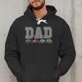 Dad Family Crew Monster Truck Lover Birthday Matching Men Hoodie