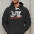 Dad Father I'm A Grown Man I Do What My Daughter Wants Men Hoodie