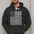 Dad Grandpa Veteran Great Grandpa Men Hoodie