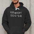 Dad Joke Movie Pirate You Wouldnt Steal A Car Pirate Costume Men Hoodie
