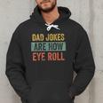 Dad Jokes Are How Eye Roll Father's Day Pun Graphic Men Hoodie