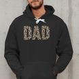 Dad Leopard Print Fathers Day Men Hoodie