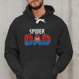 Dad And Mom Spider Family Matching Birthday Halloween Men Hoodie