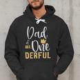 Dad Of Mr Onederful 1st Birthday First One-Derful Matching Men Hoodie