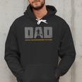 Dad Paddleboarder On SUP Paddle Board Dad Standup Paddling Men Hoodie