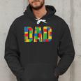 Dad Parent Brick Master Builder Building Blocks Set FamilyMen Hoodie Dad Parent Brick Master Builder Building Blocks Set FamilyMen Hoodie