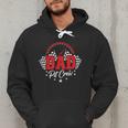 Dad Pit Crew Birthday Party Race Car Racing Family Matching Men Hoodie