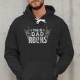 This Dad Rocks Rock n Roll Heavy Metal Fathers Day T-Shirt Men Hoodie