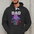 Dad Of Roller Girl Roller Skating Birthday Matching Family Men Hoodie