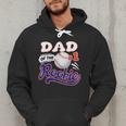 Dad Rookie Of Year 1st Birthday Baseball Theme Matching Men Hoodie