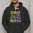 Dad Of The Slime Queen Birthday Family Matching Party Men Hoodie
