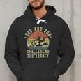 Dad And Son The Legend And The Legacy Dad Men Hoodie