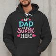 My Dad Is My Superhero Best Dad Father's Day Cool Kids Men Hoodie My Dad Is My Superhero Best Dad Father's Day Cool Kids Men Hoodie