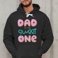 Dad Of Sweet One First Birthday Matching Family Donut Theme Men Hoodie