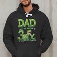 Dad Of The Three Rex Birthday Boy Dinosaur Family Matching Men Hoodie
