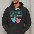 Dad Of Twins Family Daddy Fathers Day Future Parents Men Hoodie