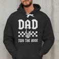 Dad Two The Bone Skeleton Hand 2nd Birthday Boy Girl Men Hoodie
