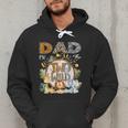 Dad Of The Two Wild Animal Safari 2Nd Birthday Party Men Hoodie