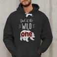 Dad Of The Wild One Shirt Bear Lumberjack 1st Birthday Tee Men Hoodie