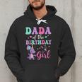 Dada Of The Birthday For Girl Dinosaur T-Rex Party Family Men Hoodie Dada Of The Birthday For Girl Dinosaur T-Rex Party Family Men Hoodie